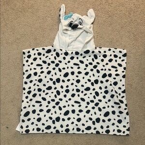 Disney Dalmatians swim cover up towel for small girls with hood